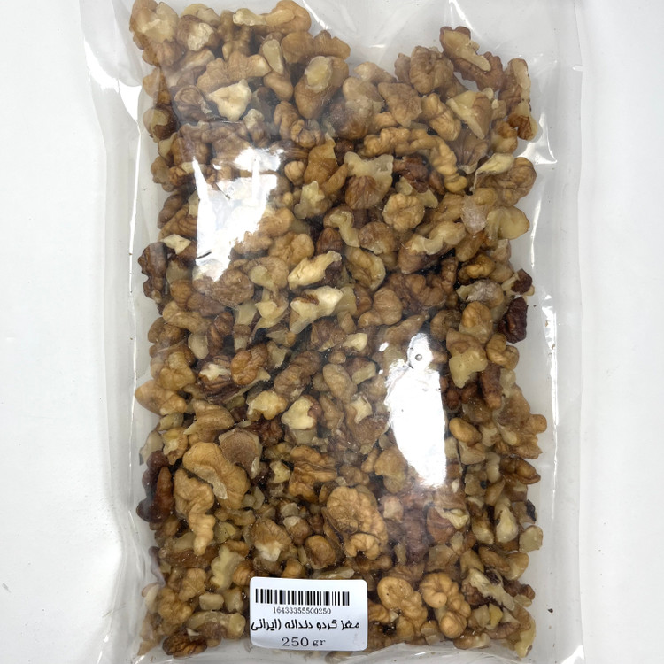 مغز گردو دندانه ایرانی 250 گرم