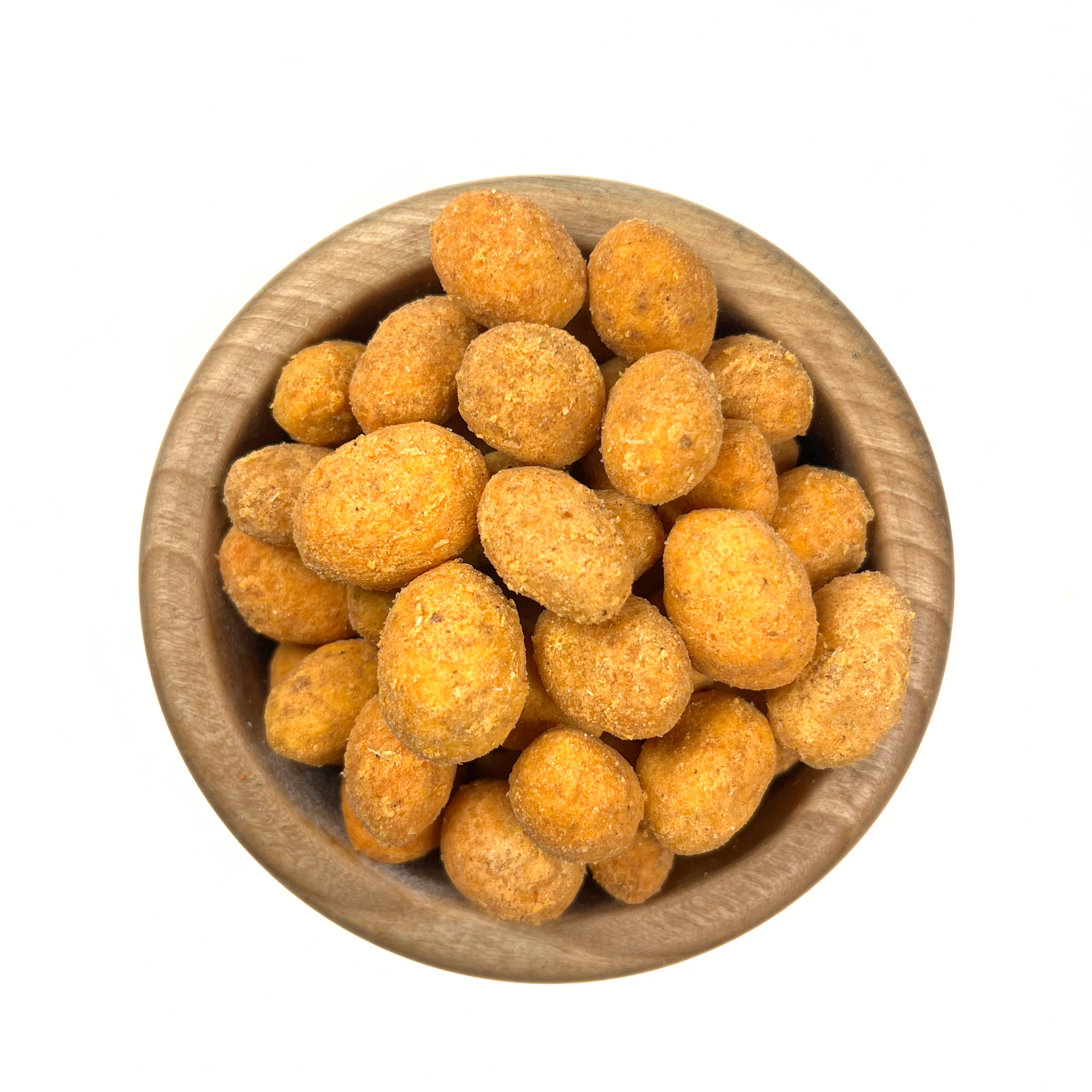 بادام زمینی روکش دار پیتزایی ۲۵۰ گرم
