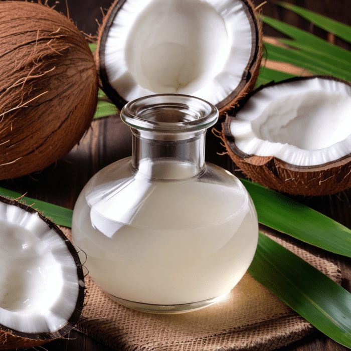 روغن نارگیل خوراکی نیم لیتری