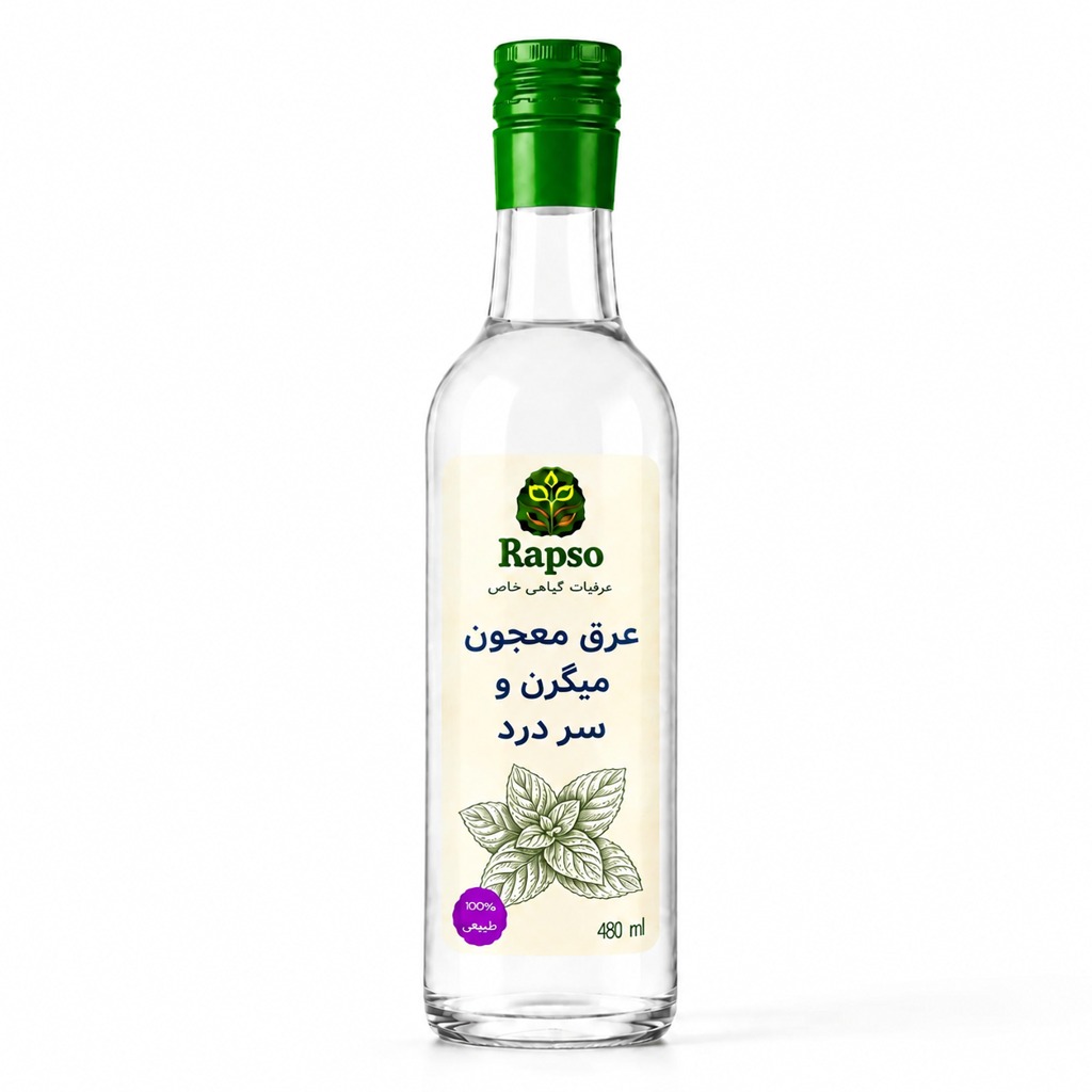 عرق معجون میگرن و سردرد 480cc