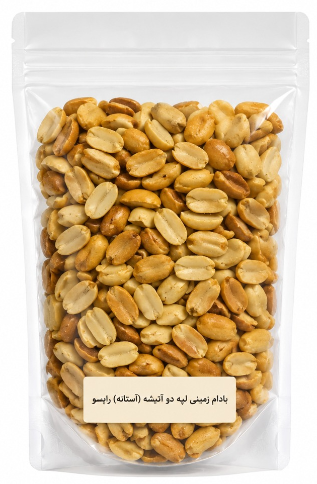 بادام زمینی لپه دو آتیشه (آستانه) 250 گرم